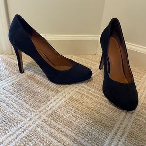 Banana Republic Black Suede Pumps